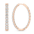 Nerida Odessa 14K Rose Gold Lab Grown Diamond Earrings