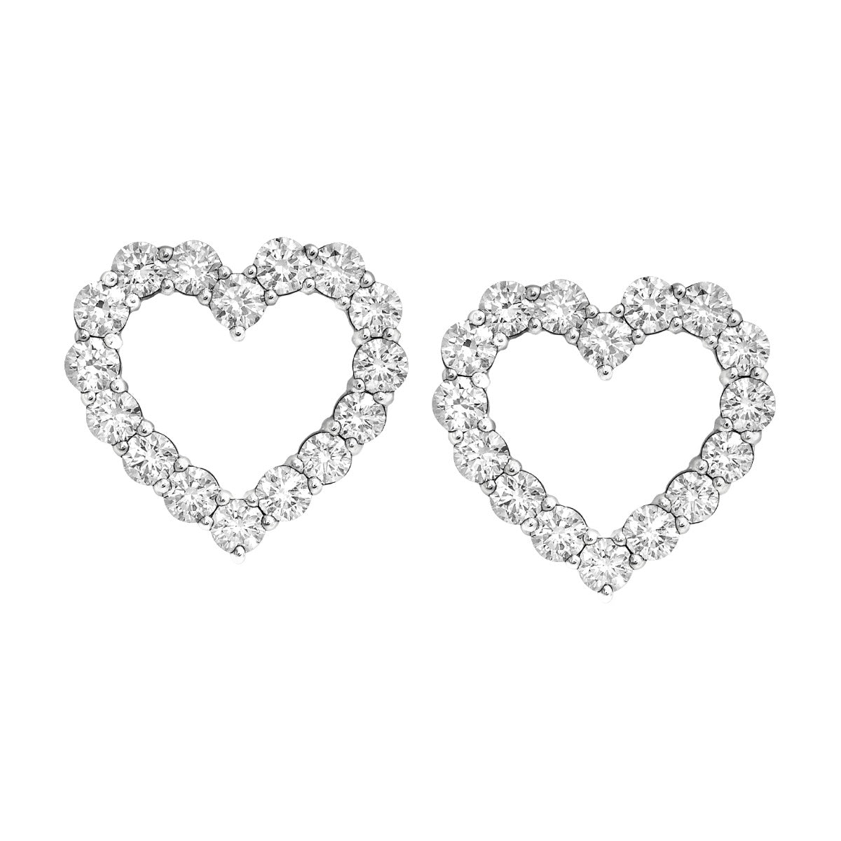 Heartbeat Sparkle Lab Grown 1 CTW Diamond Earrings