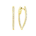 14k Diamond Earrings