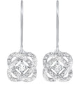 14kt White Gold Earring 1/2ctw
