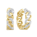 14k Diamond Earrings 1/7ctw