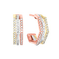 14k Diamond Earrings 1/2ctw
