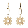 14Kt Yellow Gold Diamond 1/4Ctw Earring