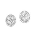 14k Diamond Earrings 5/8ctw