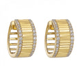 14k Yellow Gold Diamond Earrings .50CTW