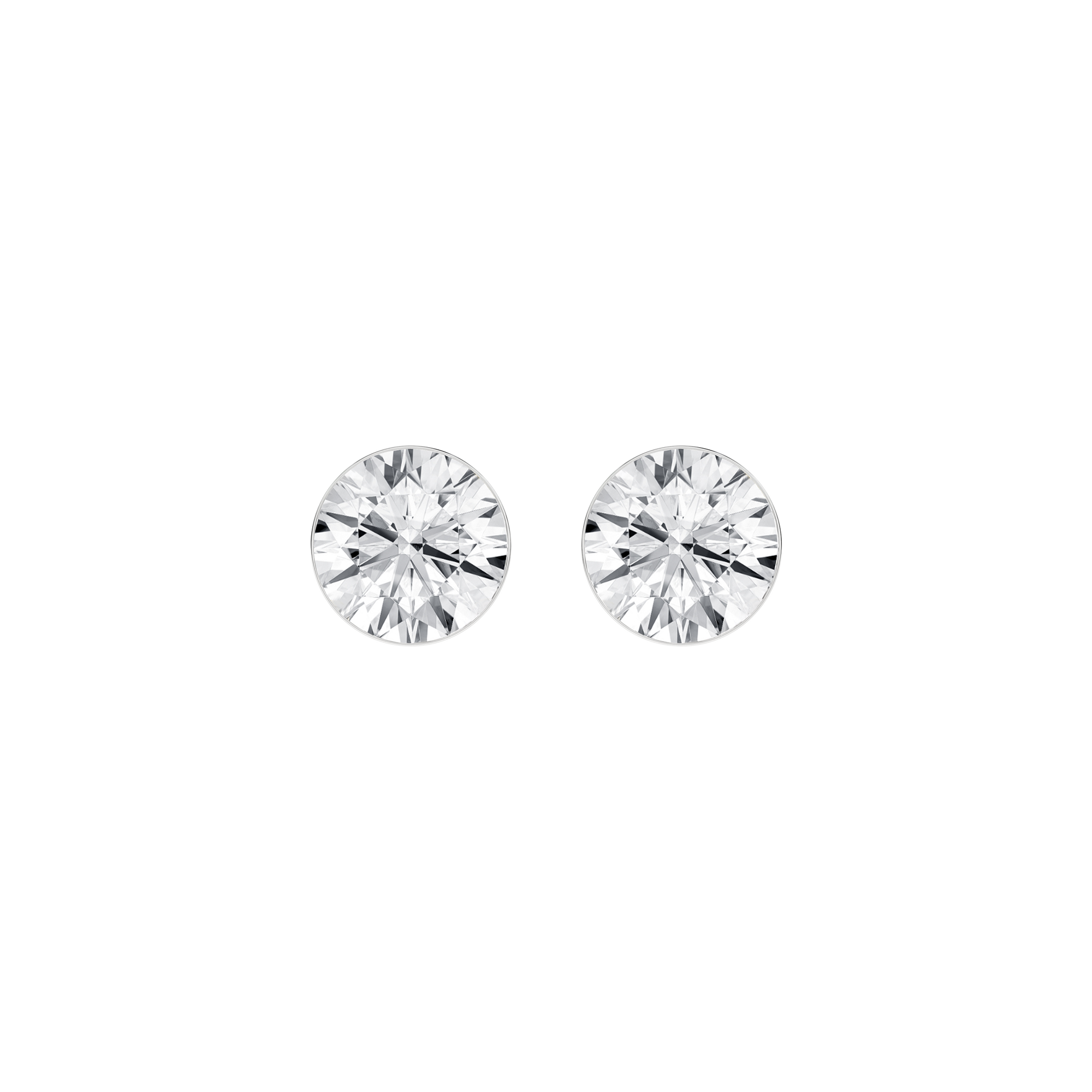 Seamless_x0019_ Solitaire Earrings (Round)