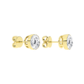 Seamless_x0019_ Solitaire Earrings (Round)