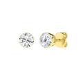 Seamless_x0019_ Solitaire Earrings (Round)