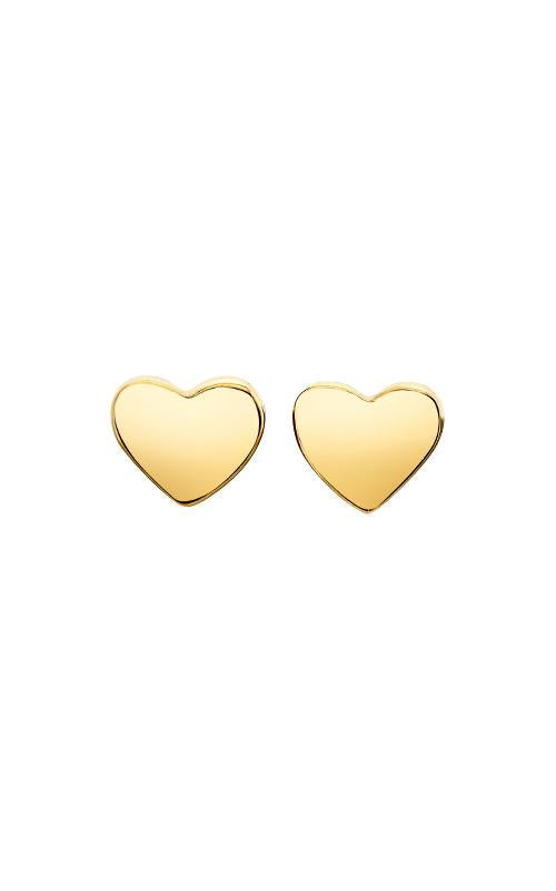 14k Yellow Gold Stud Earrings