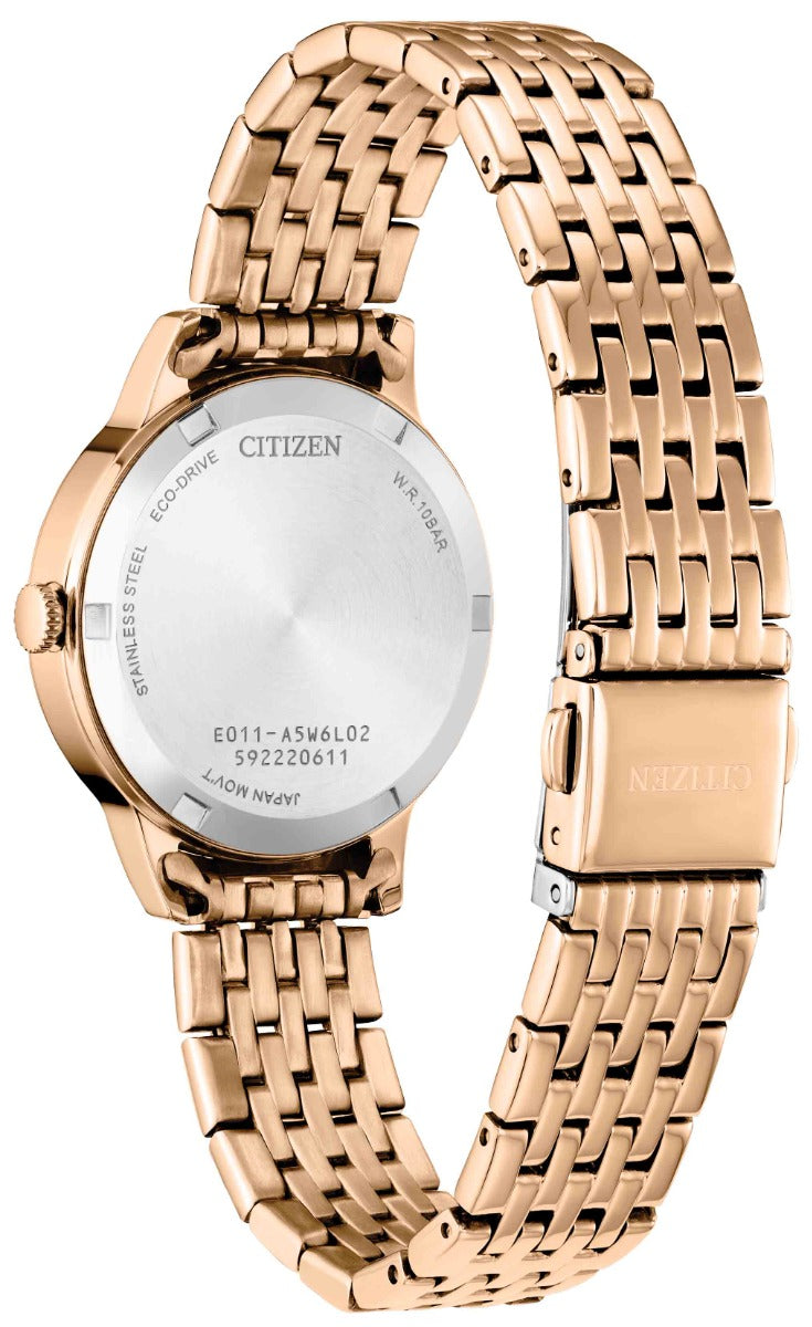 Citizen Ladies Eco Watch 34mm with Green Dial - EW2623-53X