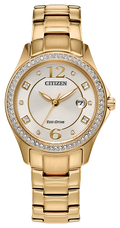 FE1147-79P Gold-tone Crystal Watch