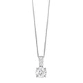 14kt White Gold Diamond True Reflection Pendant 3/4ct