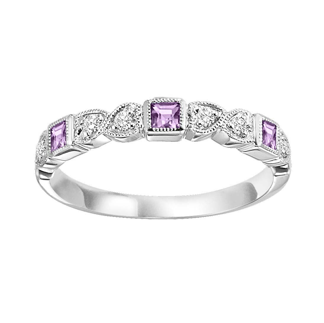 Gold Diamond Alexandrite Gemstone Ring