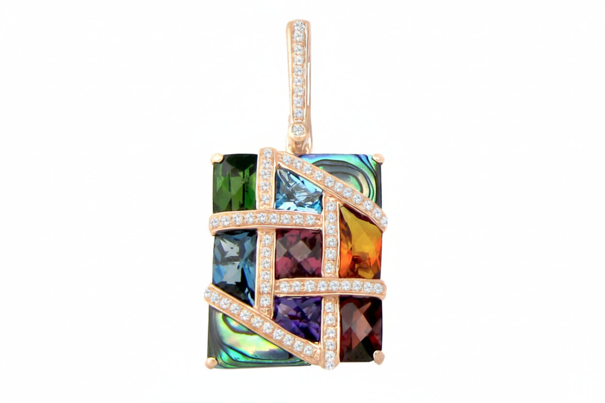 Mosiac Nouveau Pendant