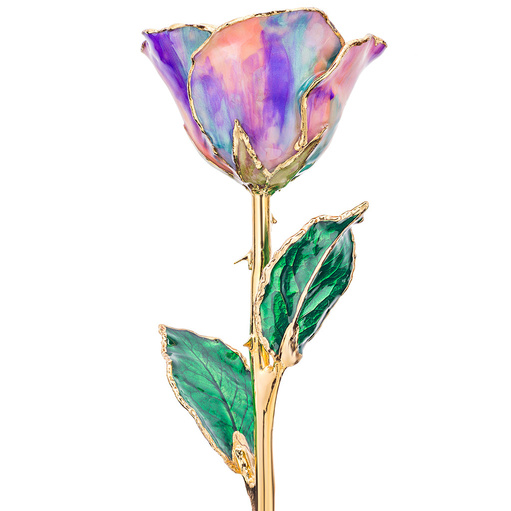 Opal 24k Gold Dipped Rose