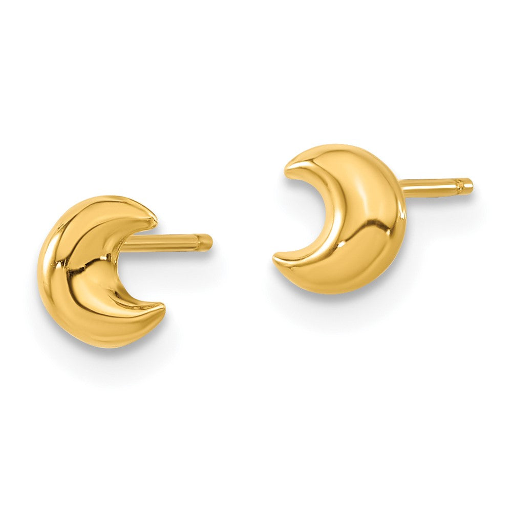 Puddle Nook 14k Madi K Moon Post Earrings