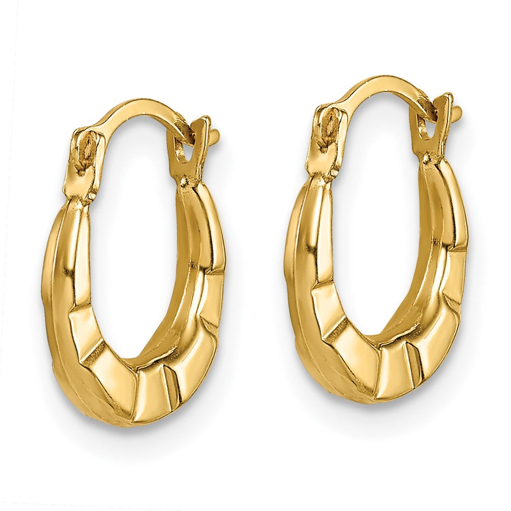 Huggy Nook 14k Madi K Hoop Earrings