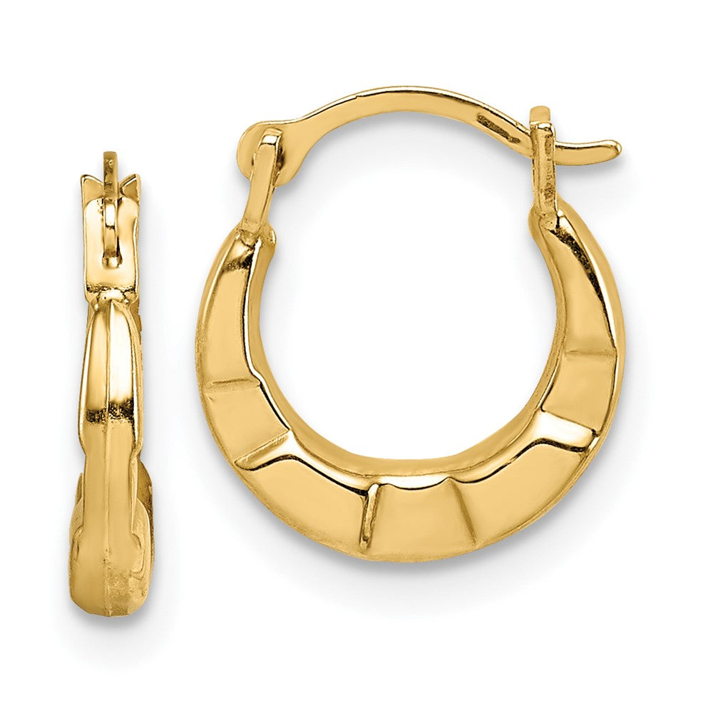 Huggy Nook 14k Madi K Hoop Earrings