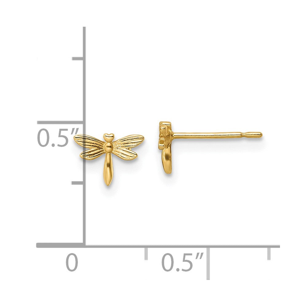 Kitten Joy 14k Madi K Dragonfly Post Earrings