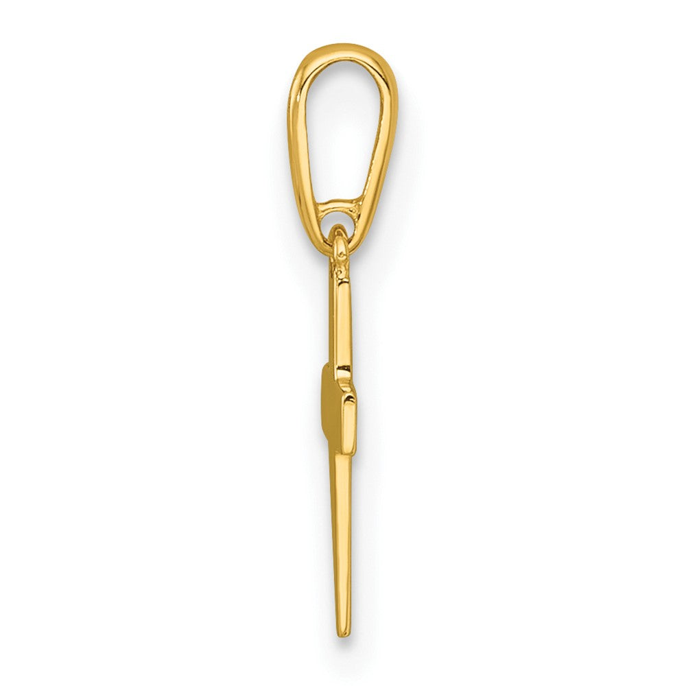 Jellybean Nook 14k Madi K Polished Cross Childrens Charm / Pendant