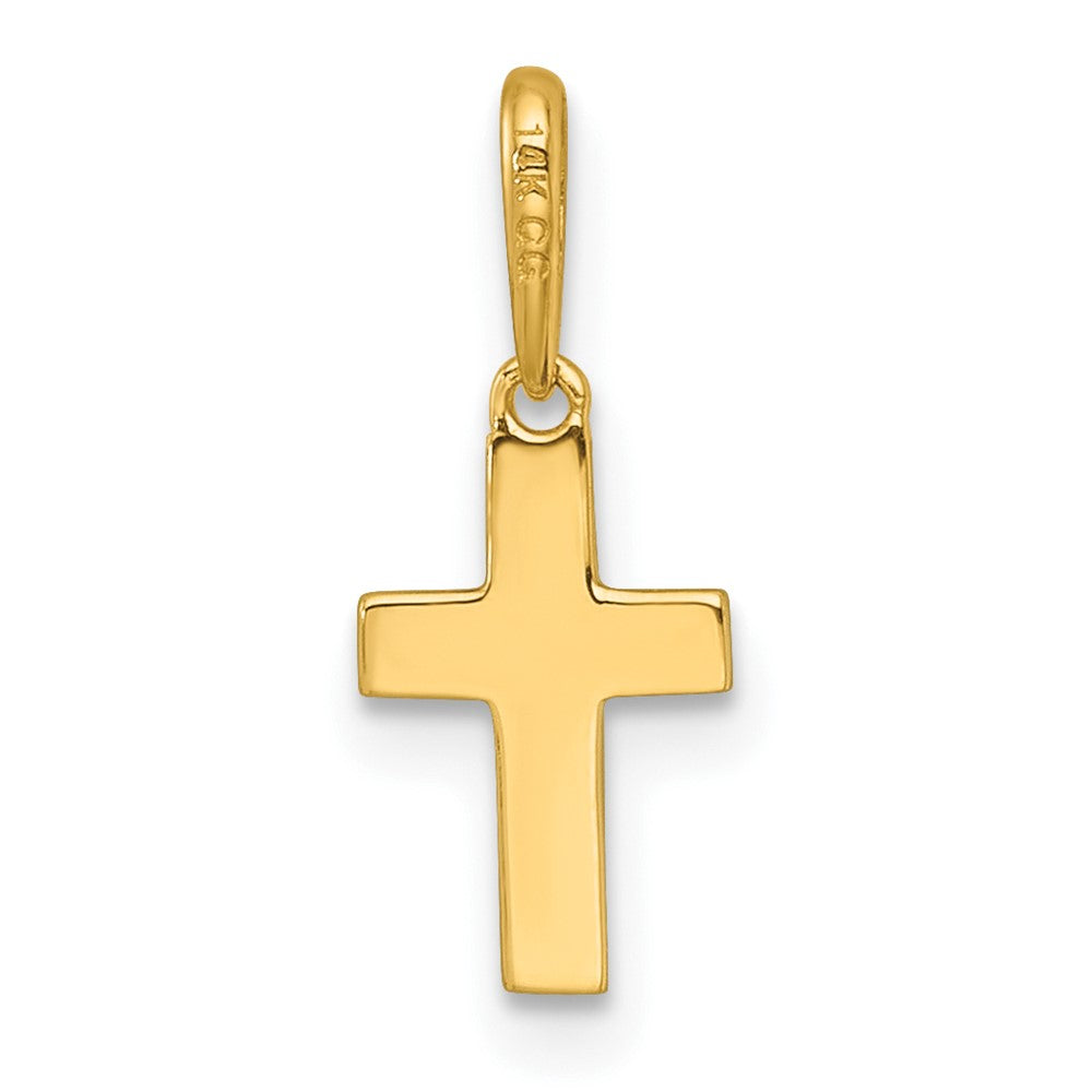 Jellybean Nook 14k Madi K Polished Cross Childrens Charm / Pendant