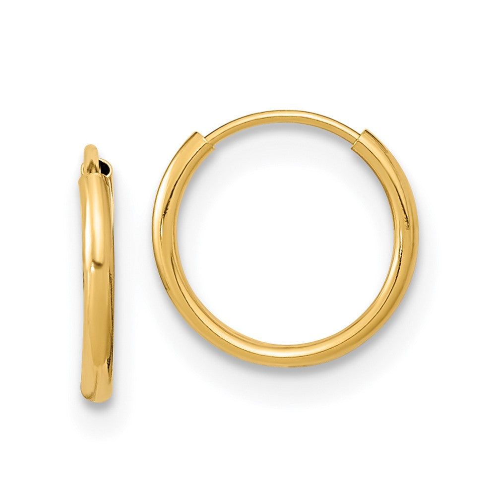 Dreamy 14k Madi K Endless Hoop Earrings