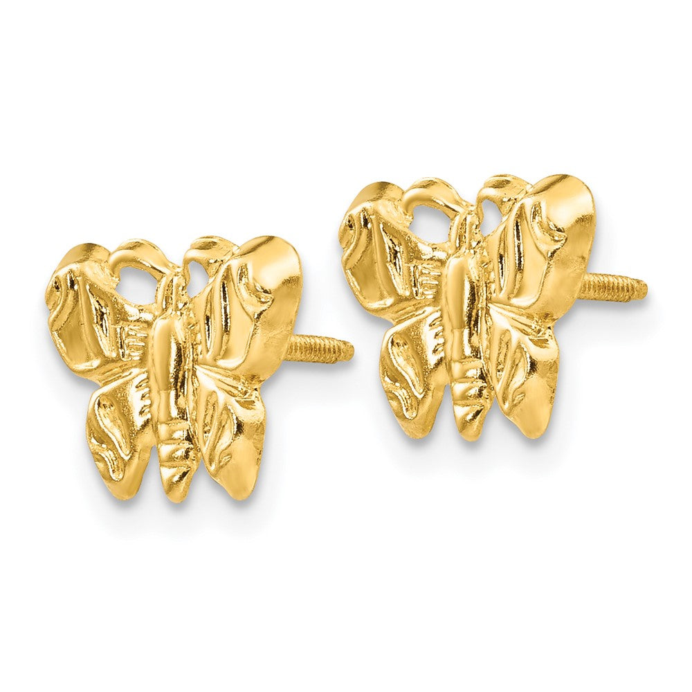 Ripple Star 14k Madi K Butterfly Earrings
