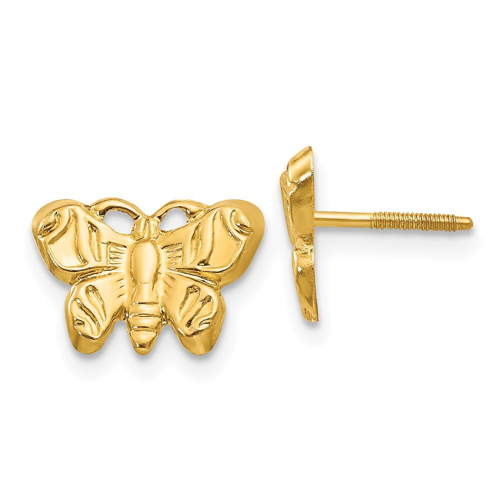 Ripple Star 14k Madi K Butterfly Earrings