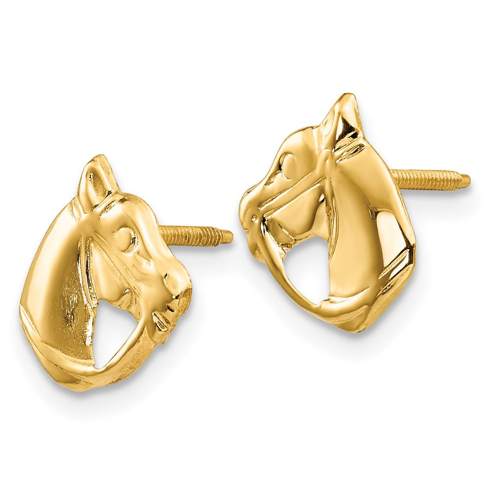 Merry Nest 14k Madi K Horse Head Earrings