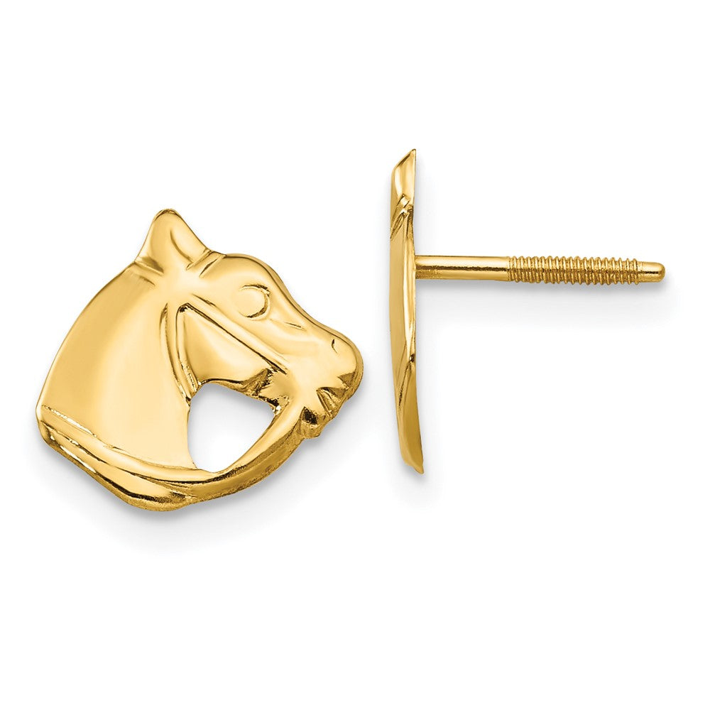 Merry Nest 14k Madi K Horse Head Earrings