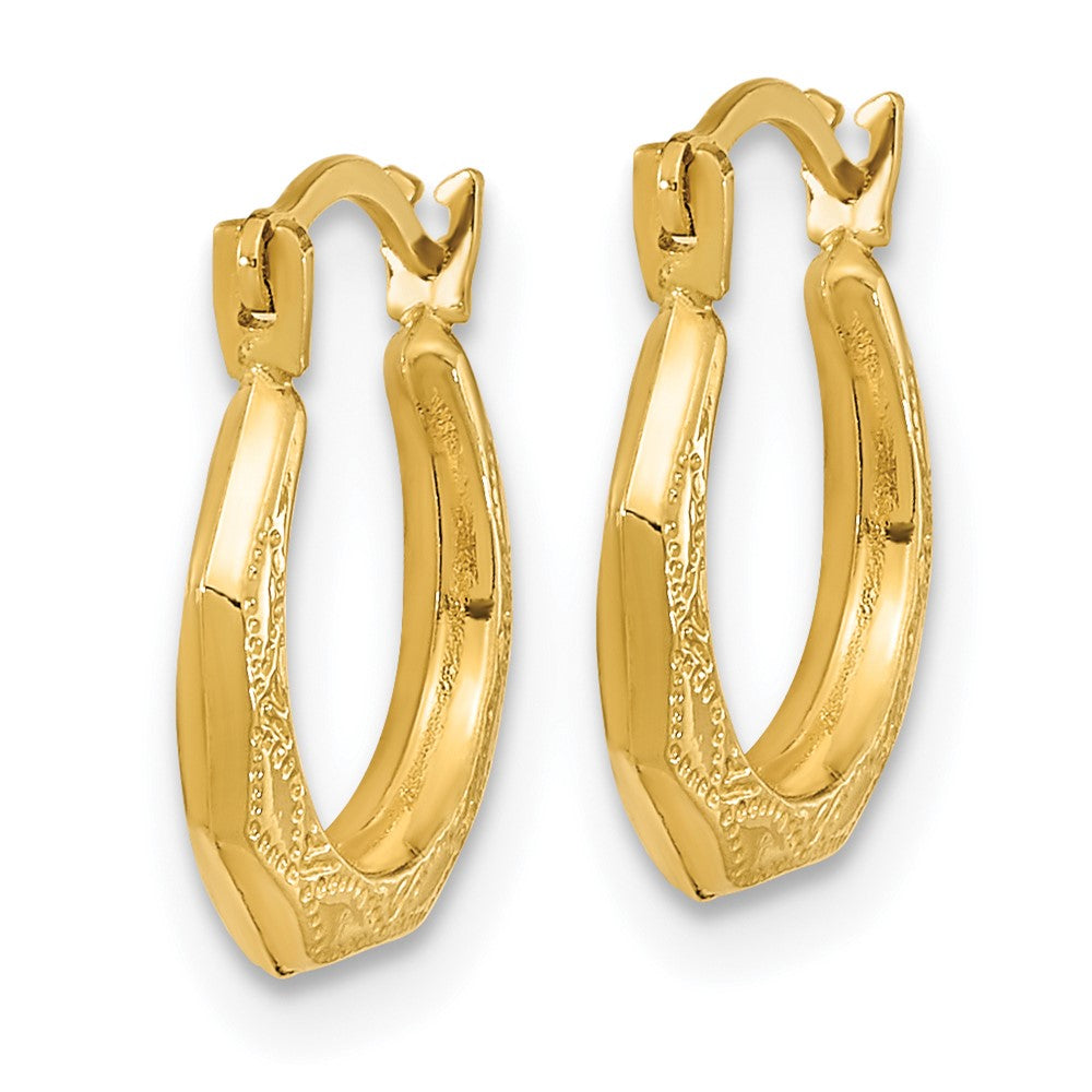 Buddy 14k Madi K Hinged Earrings