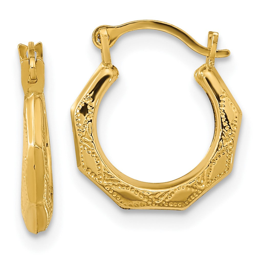 Buddy 14k Madi K Hinged Earrings