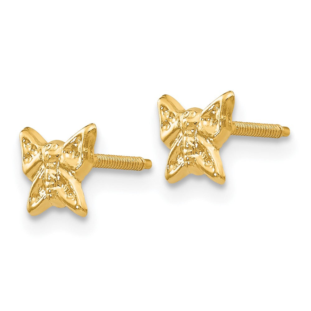 Merry Drift 14k Madi K Butterfly Screwback Earrings