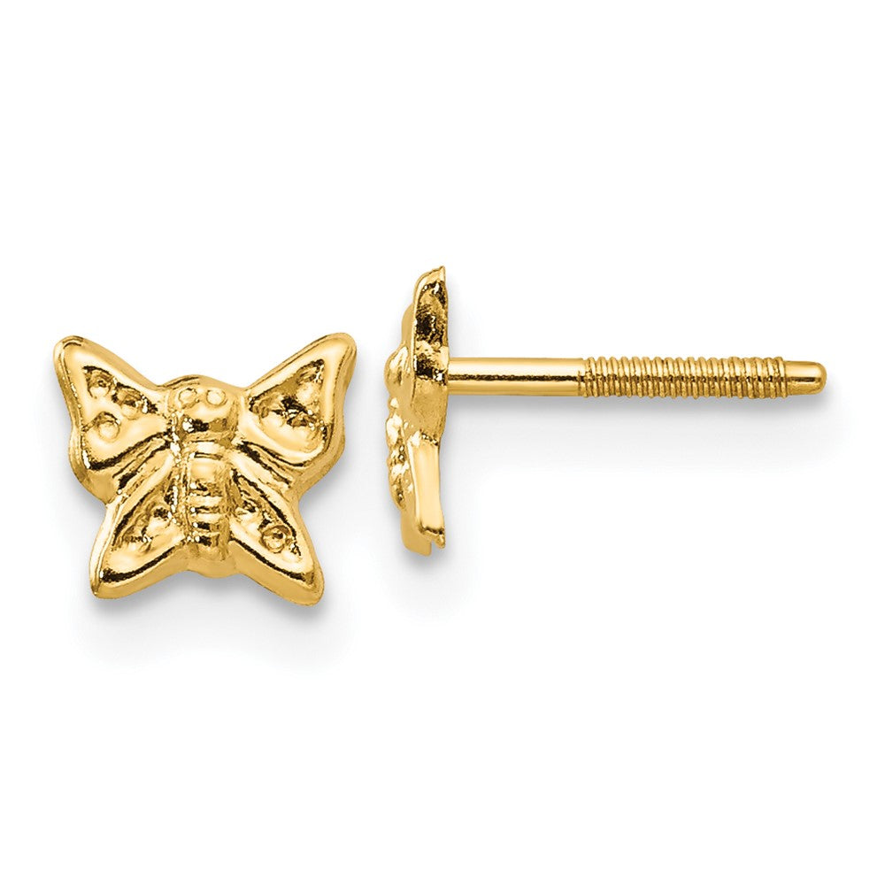 Merry Drift 14k Madi K Butterfly Screwback Earrings