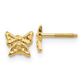 Merry Drift 14k Madi K Butterfly Screwback Earrings