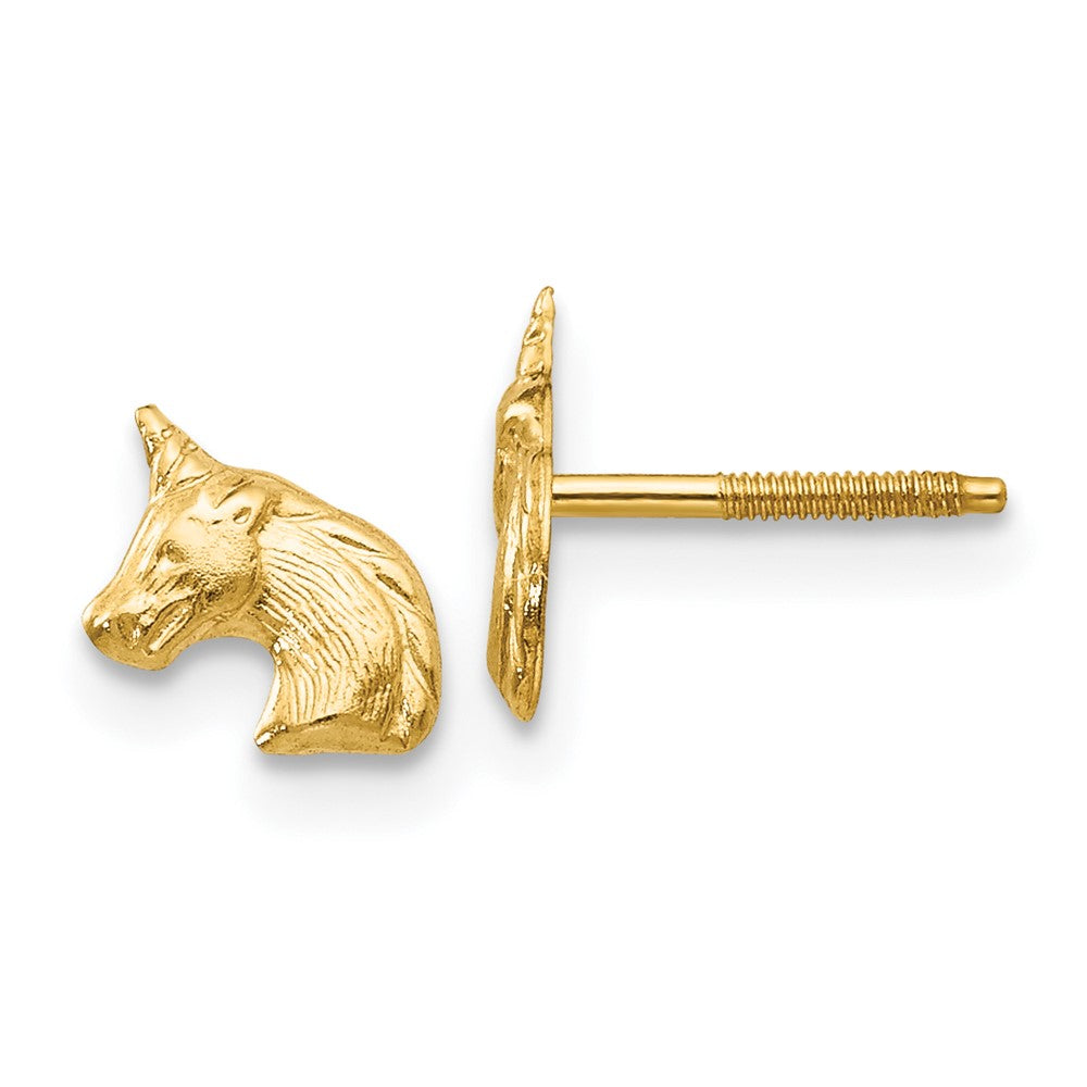 Koala Cloud 14k Madi K Unicorn Post Earrings