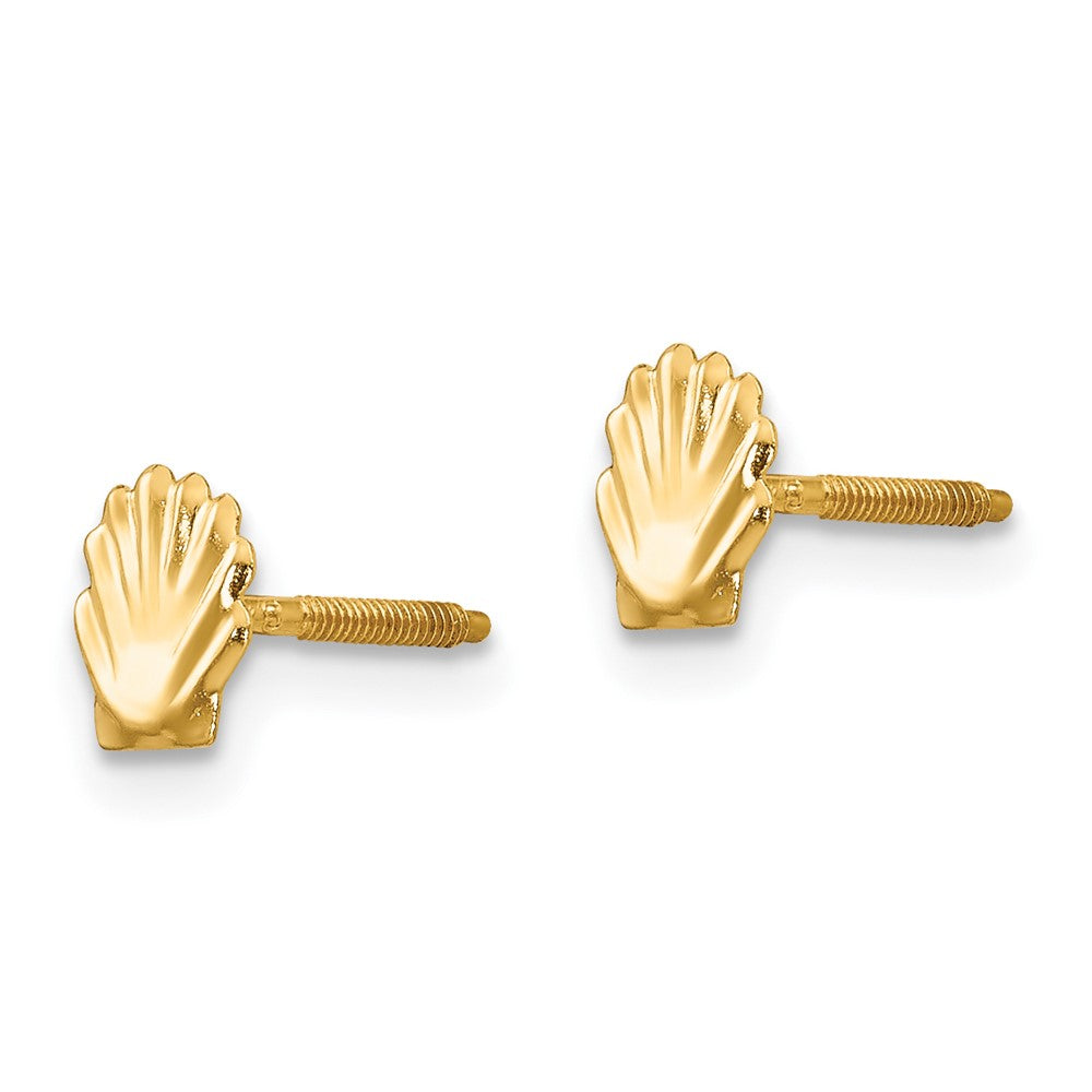Zippy Drift 14k Madi K Shell Post Earrings