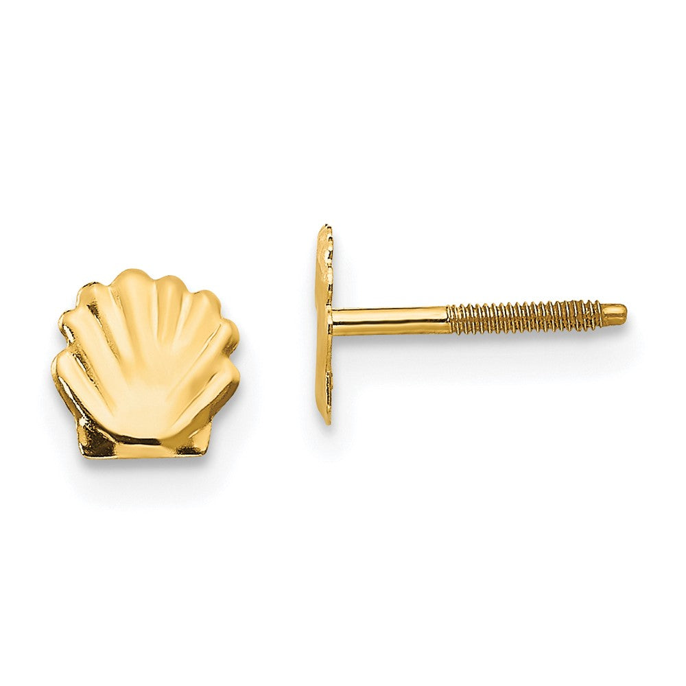 Zippy Drift 14k Madi K Shell Post Earrings