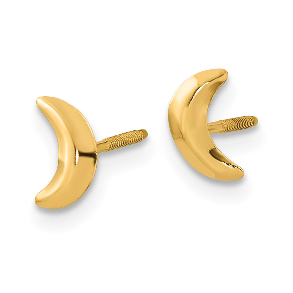 Sparkle Bug 14k Madi K Moon Post Earrings