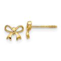 Skippy Nest 14k Madi K Bow Post Earrings