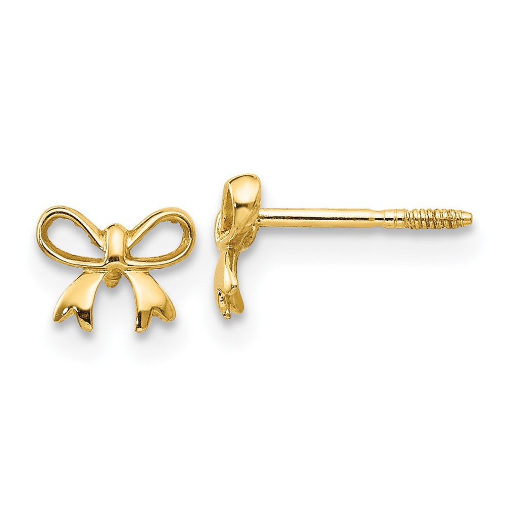 Skippy Nest 14k Madi K Bow Post Earrings