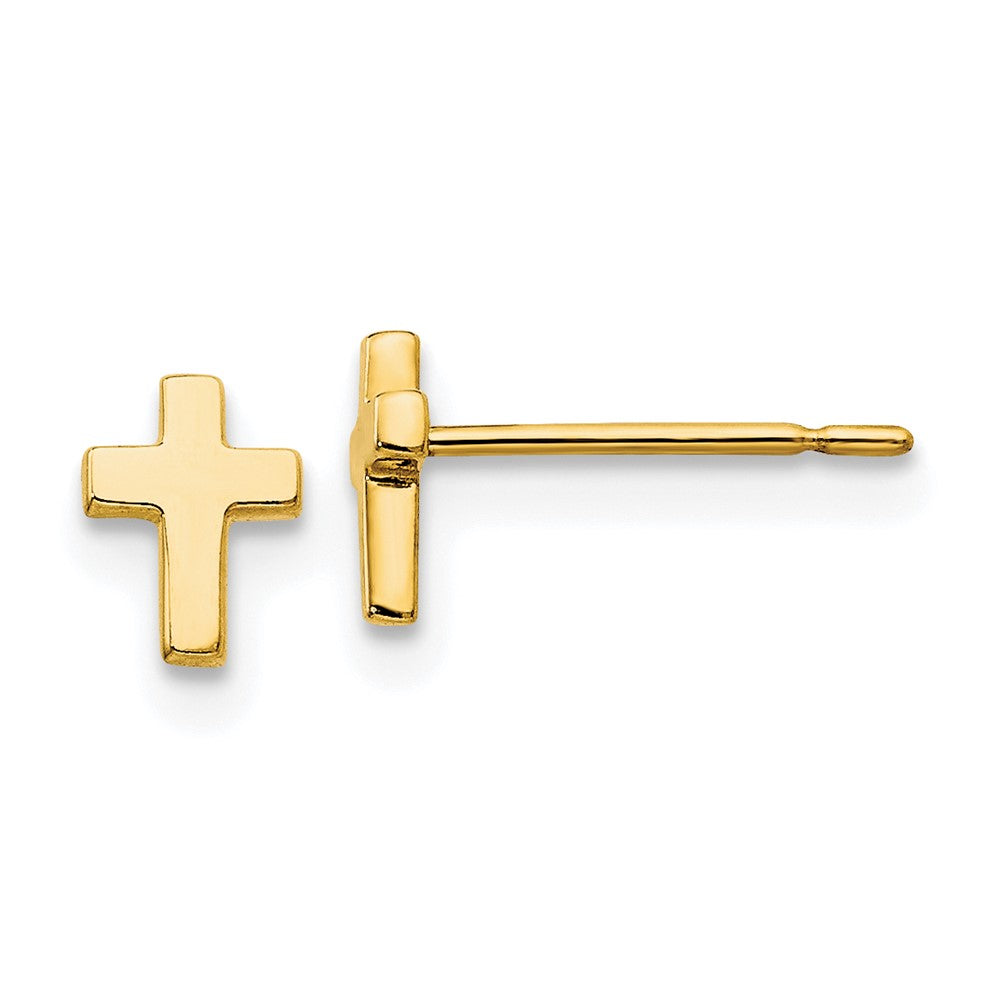 Snuggle Nook 14k Madi K Children's Cross Post Earrings