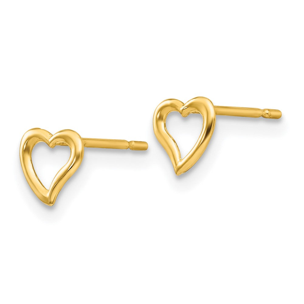 Whimsy Song 14k Madi K Children's Heart Post Earrings