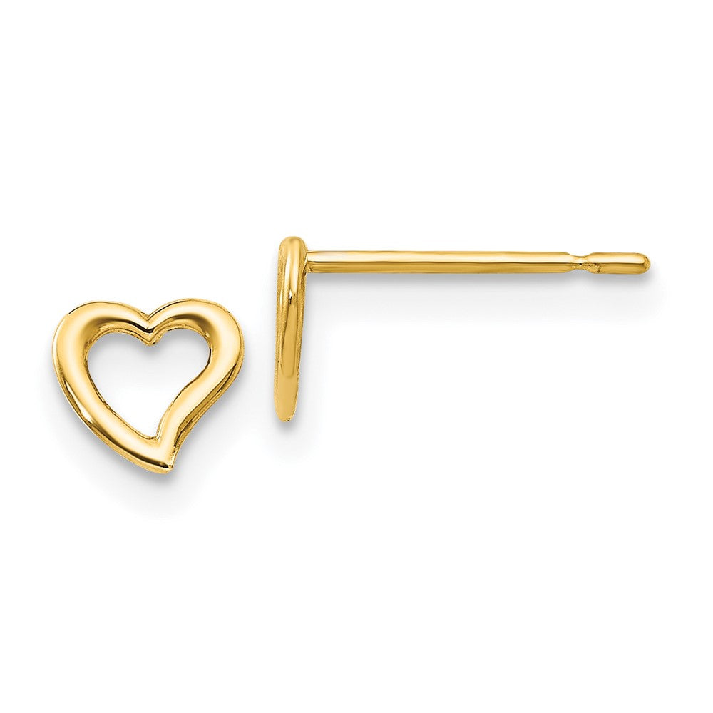 Whimsy Song 14k Madi K Children's Heart Post Earrings