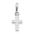 Lollipop Nook 14k White Gold Madi K Children's Cross Pendant