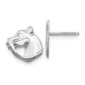 Peanut Bloom 14kw Madi K Screwback Horse Post Earrings