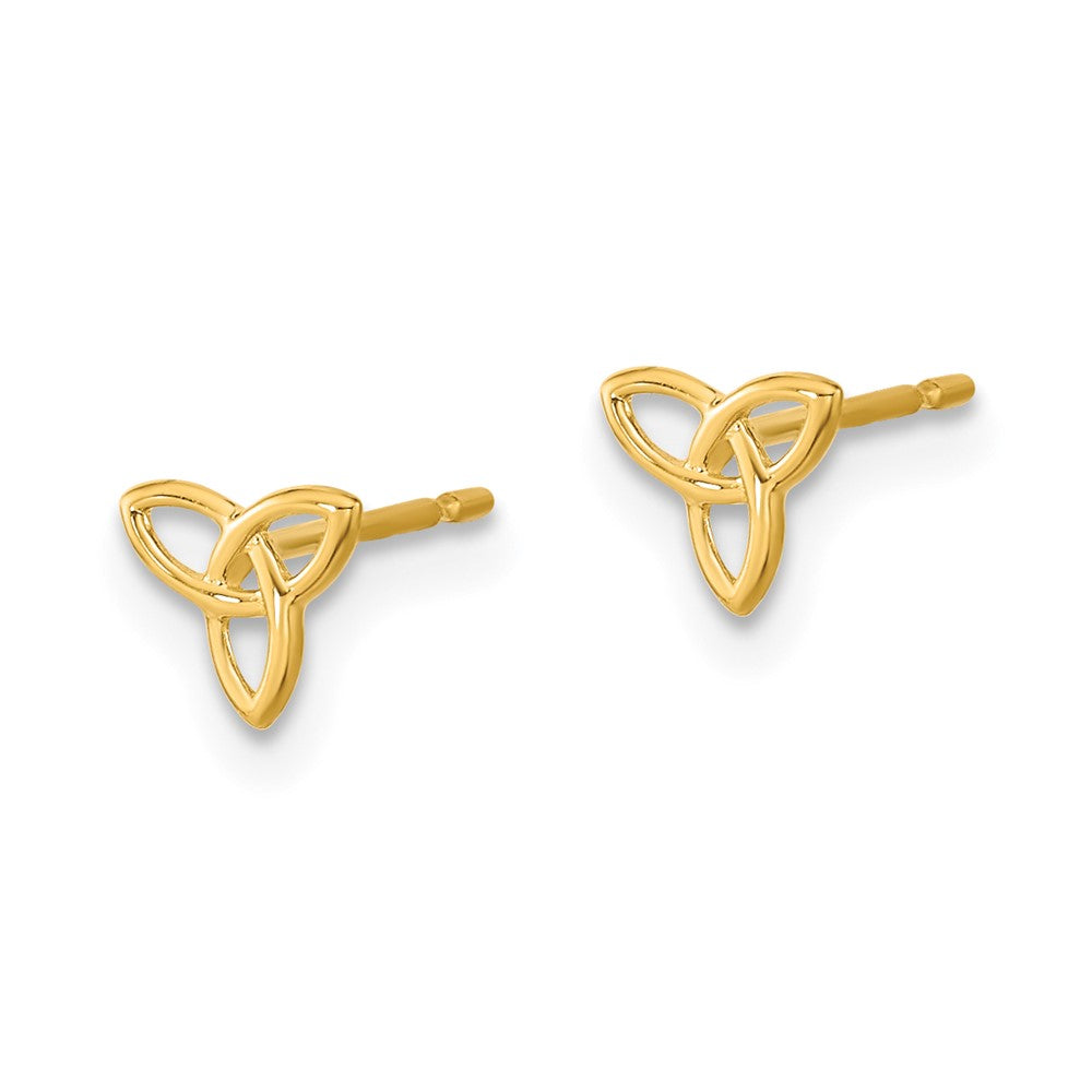Cotton Buddy 14k Madi K Kids Celtic Knot Post Earrings