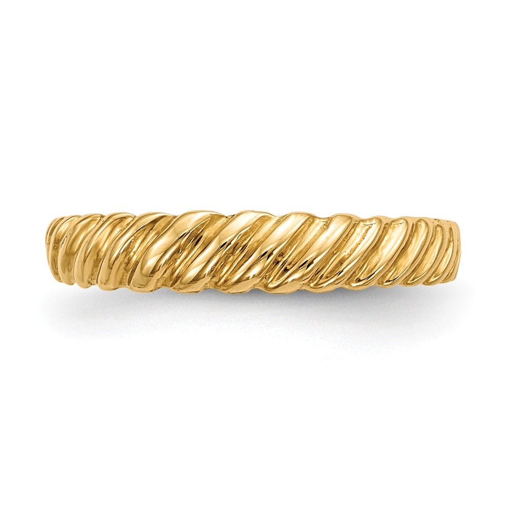 Bunny Nest 14k Madi K Kids Polished Twist Ring