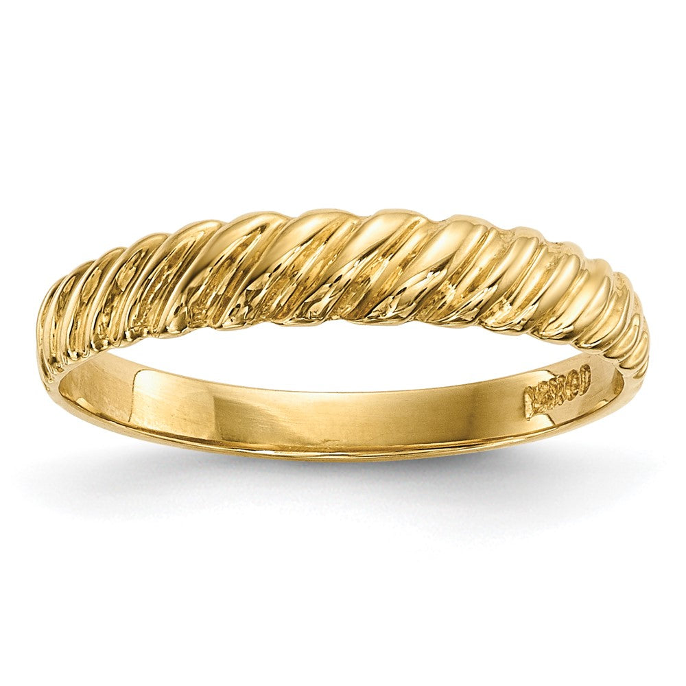 Bunny Nest 14k Madi K Kids Polished Twist Ring