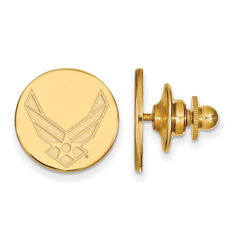 Alouette Sterling Silver Gold-plated LogoArt U.S. Air Force Lapel Pin